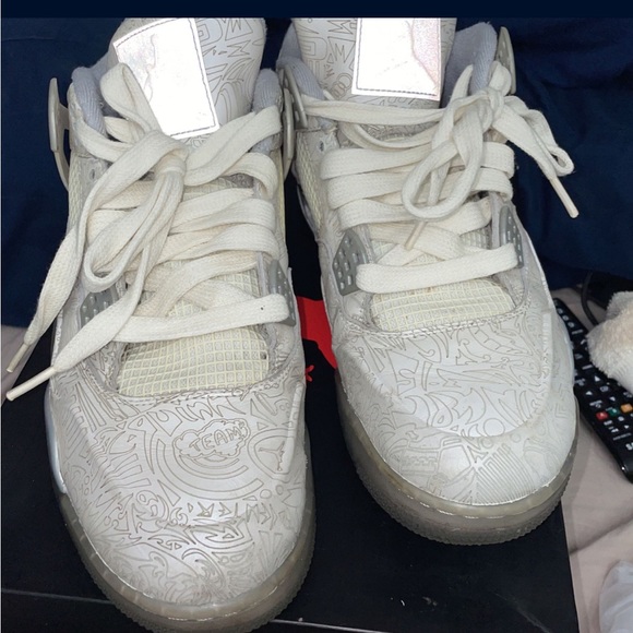 Nike air jordan retro laser 4’s - Picture 3 of 4